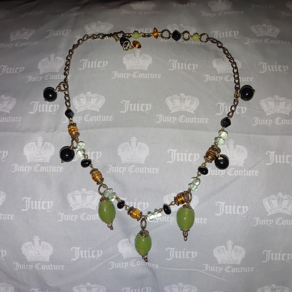 Jewelry - Handmade Green Bead Necklace